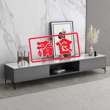電視櫃茶幾組合簡約現代客廳家用小戶型2023新款簡易落地電視機櫃