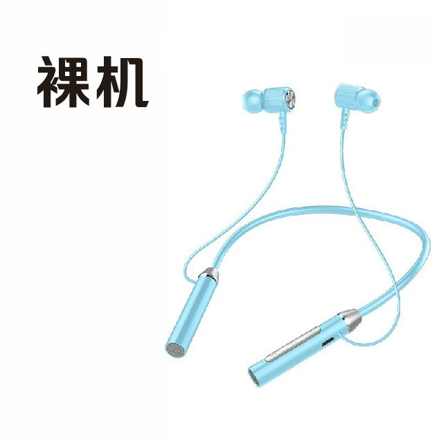 Cross -border neck hanging Bluetooth headset in -ear metal