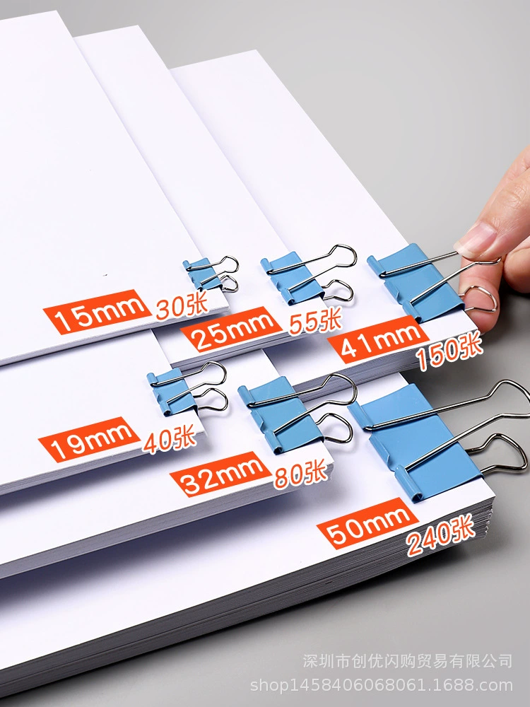 Universal folder for office, stationery, hairgrip