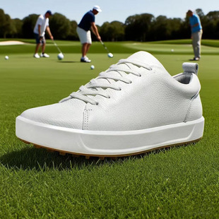 �ߠ�����Ь��ʿ�\�����e�r�а�Ь����^��ţƤ�ٴ���ЬGolf shoes
