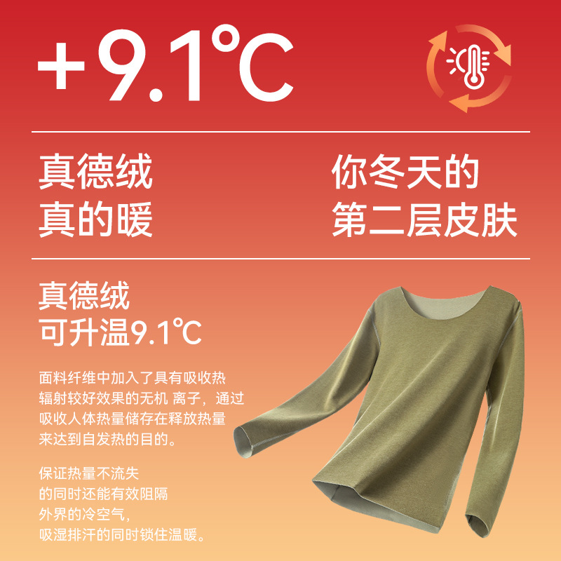 De terciopelo ropa interior térmica de los hombres engrosados calefacción mediana edad y ancianos cálido papá otoño ropa pantalones largos traje lana seda invierno