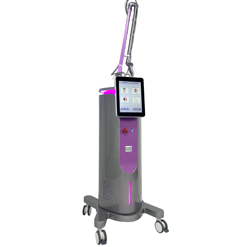 Zixia Fairy CO2 máquina de matriz de puntos Europa 4d equipo de lavado de tatuajes de rejuvenecimiento de la piel compacto privado Planta de energía láser de matriz de puntos