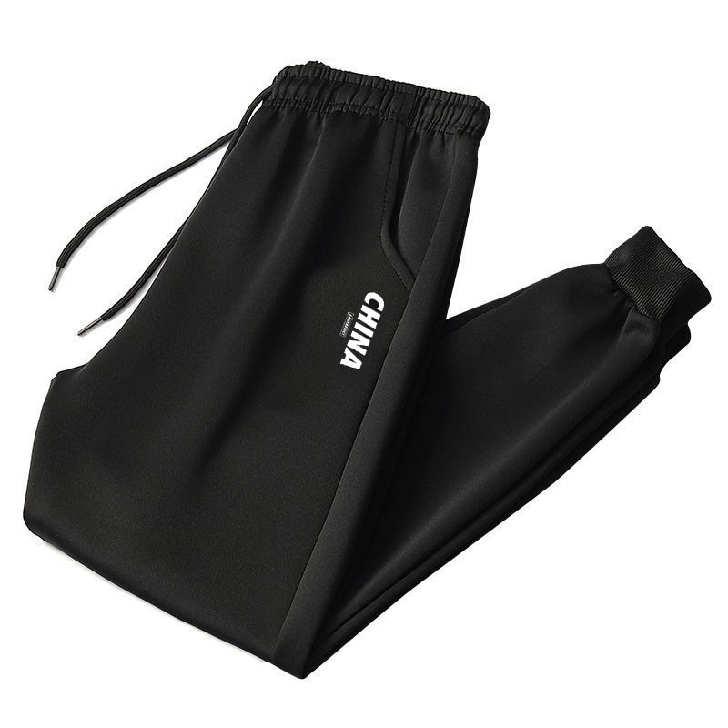 Pantalones de hombre, verano 2022, nueva marca de moda, pantalones deportivos, talla grande, holgados, estampados, joggers, informales, de nueve puntos
