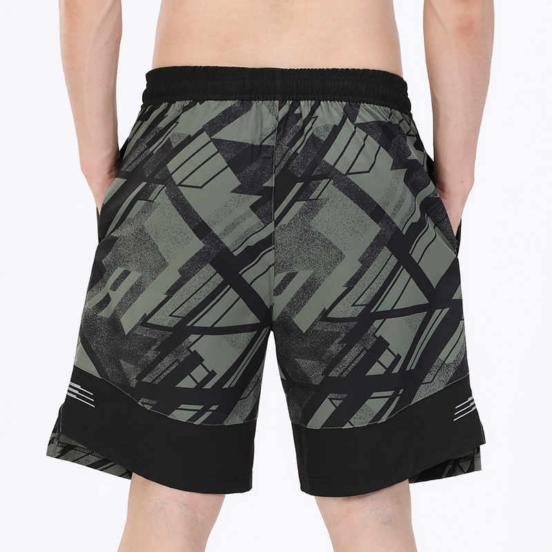 2022 nuevo verano transfronterizo Amazon pantalones de playa pantalones medios de los hombres pantalones cortos deportivos casuales quinto pantalones de los hombres moda