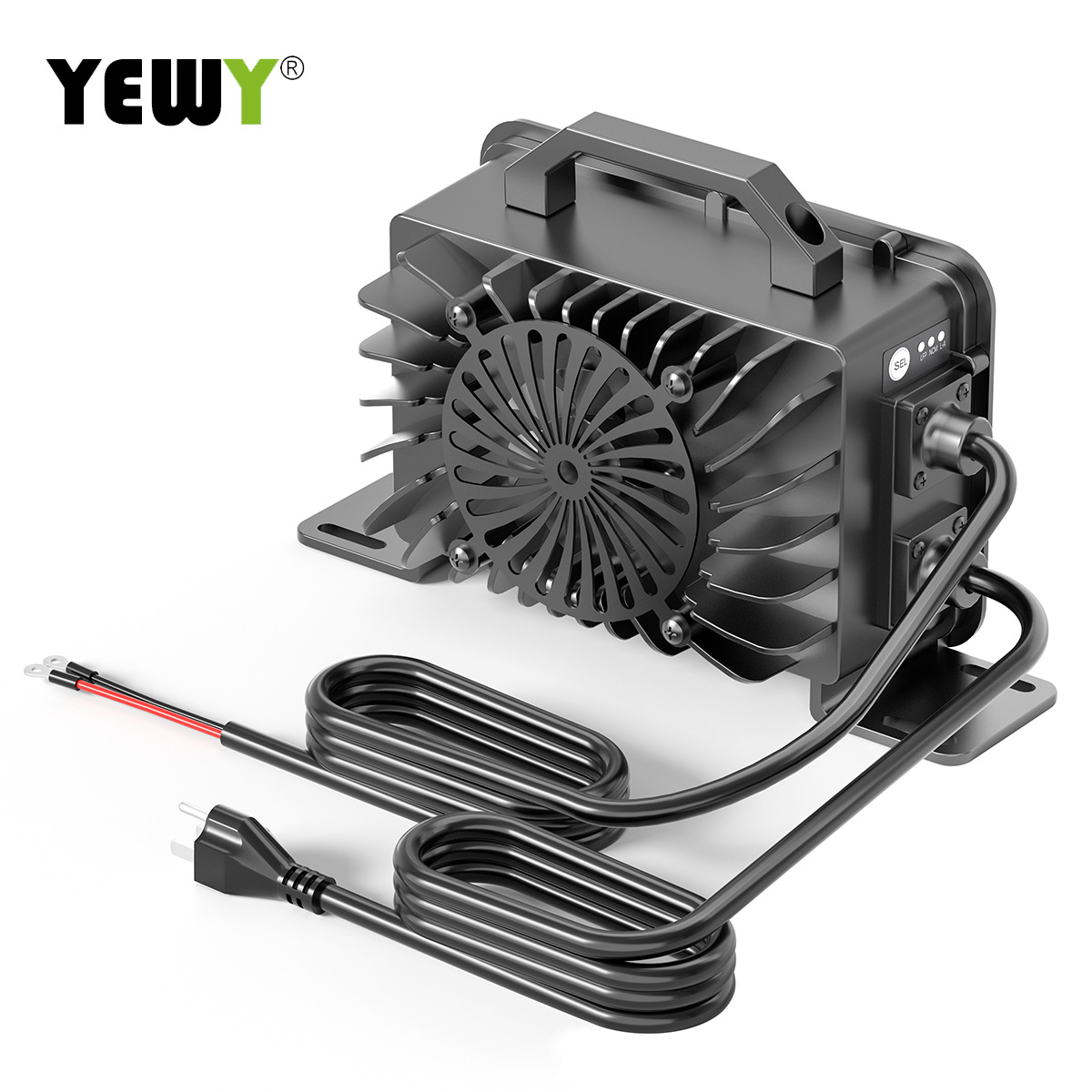 全自动PFC宽电压48V10A锂电池防水充电器