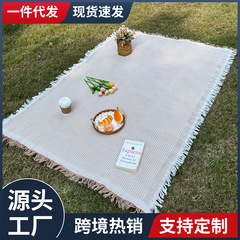 キャンプ毛布屋外芝生マットキャンプ装備オムレツテーブルクロス昼寝毛布クロスボーダーテント防湿ピクニックマット