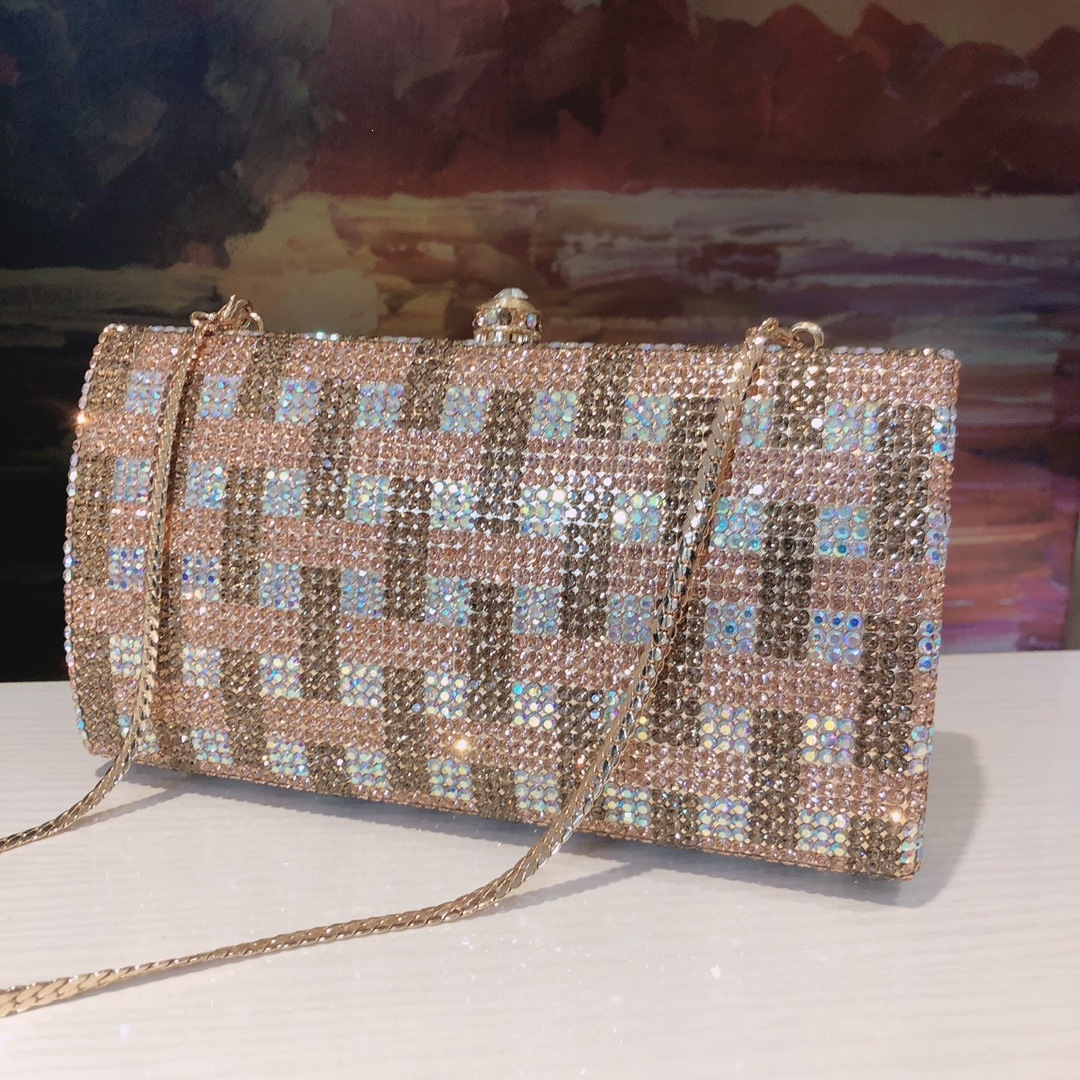 Nueva bolsa de diamantes de Bolsa de fiesta de Bolsa de cristal