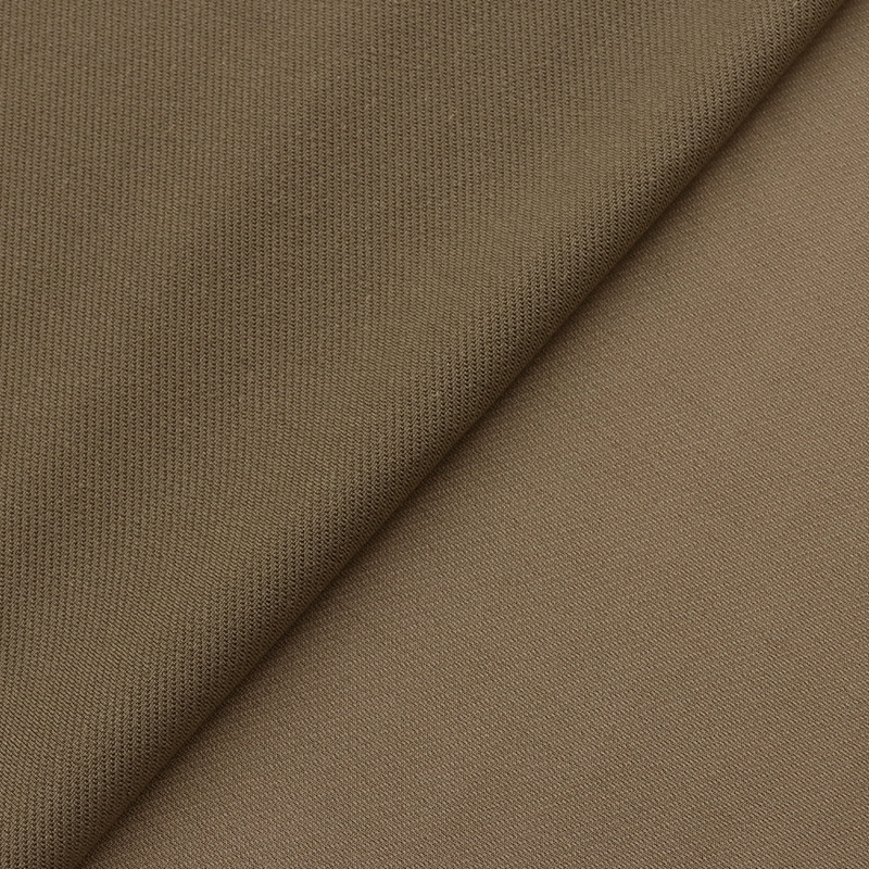 复古斜纹针织面料 涤氨仿棉弹力 抱枕 外套 休闲服T恤卫衣面料