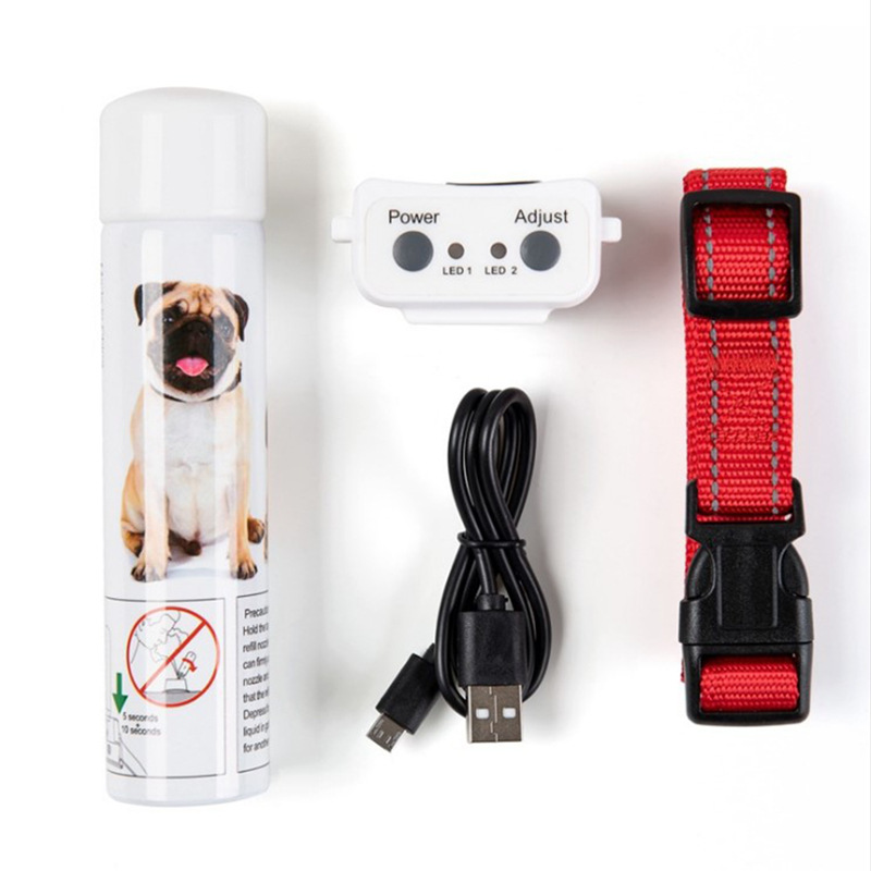 Rechargeable Spray Barking Stopper LTraining Voice-controlled Automatic Spray Dog Training Device To Prevent Dogs From Barking And Disturbing People Pet Supplies