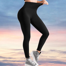欧美跨境高腰裸感瑜伽裤女蜜桃提臀紧身健身裤速干运动瑜伽裤