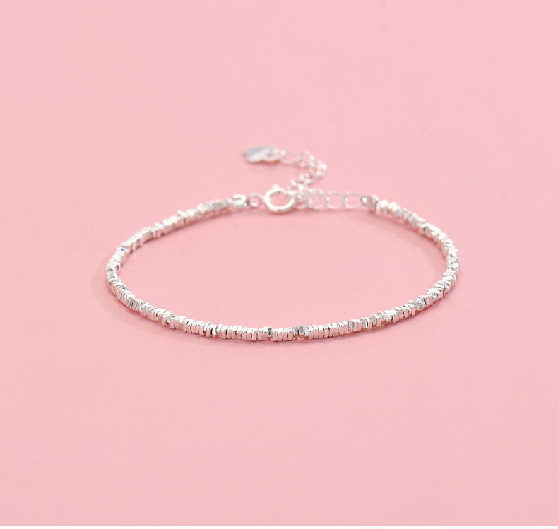 S925 Sterling Silver Fragment Bracelet Women Luxury