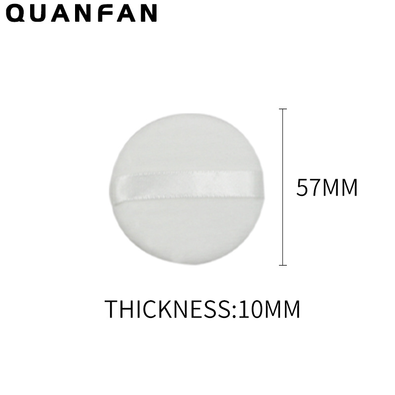 Suministro directo transfronterizo triángulo pequeño cuadrado redondo corazón melocotón polvo seco miel en polvo maquillaje multicolor material de pelo corto súper suave