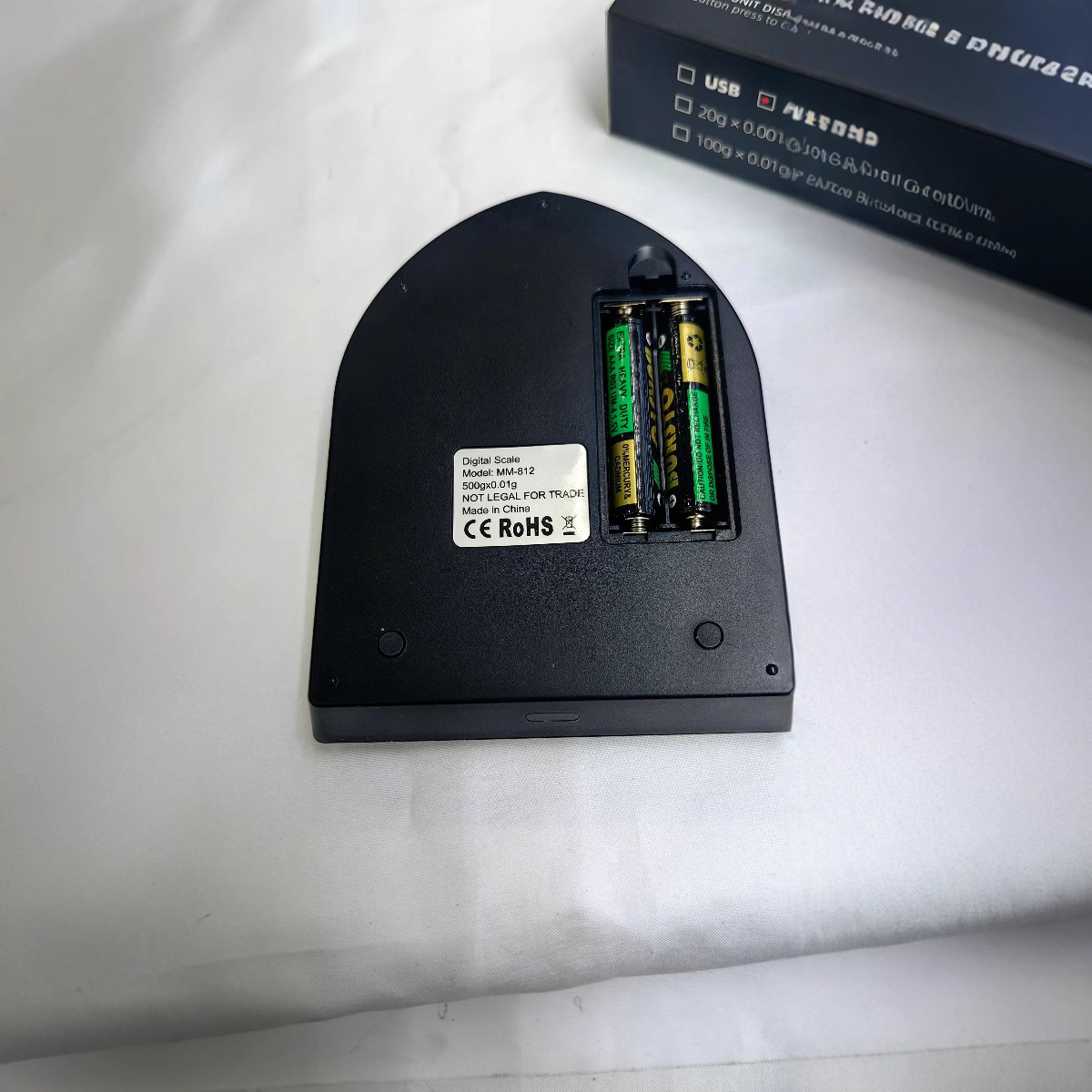 2024 joyería escala escala barco escala escala de oro 600g / 0.01g exportación de escala de palma