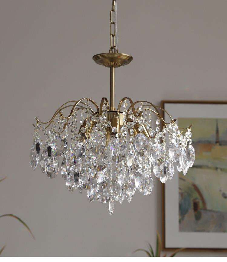 Full Spectrum Eye Protection Romantic Crystal Chandelier