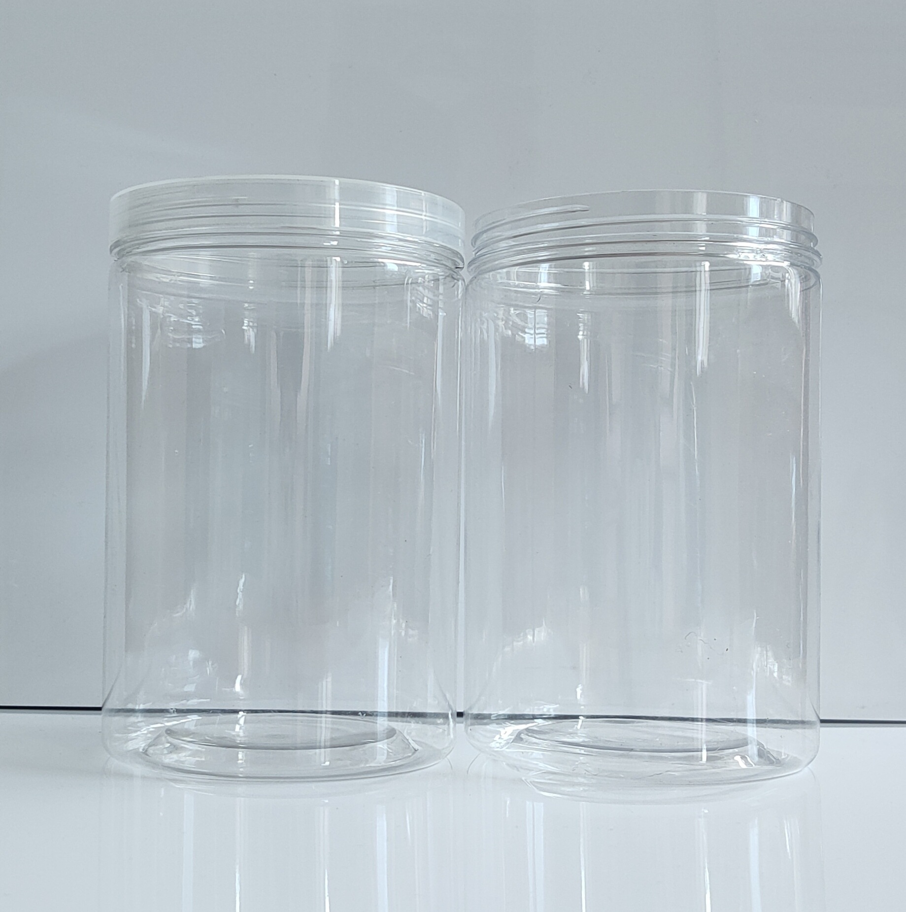Factory spot 85*150 transparent plastic cans PET plastic bottles scented tea cans plastic cans