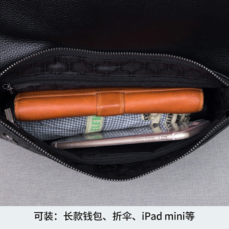 Women's Genuine Leather Clutch 2026 New Arrival Top Grain Cowhide Crossbody Bag Fashion Elegant Banquet Handbag Small Bag - Thumbnail 5