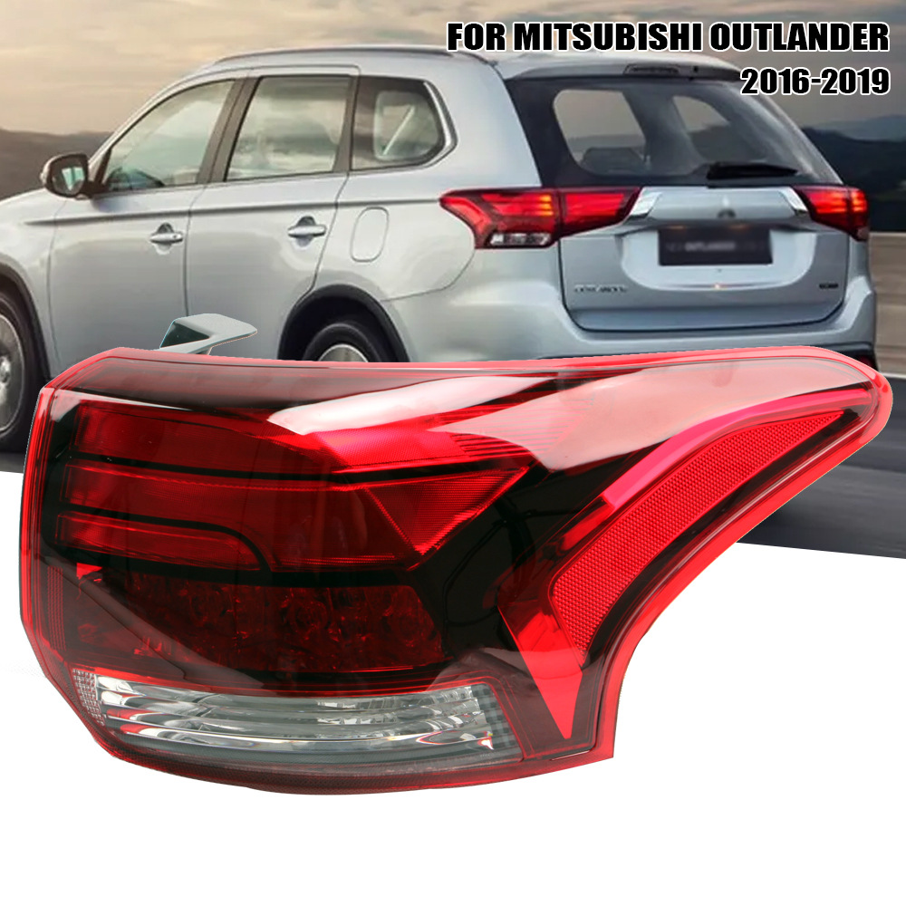Suitable for Mitsubishi Outlander 16-19 Models Rear Tail Light Semi-Assembly, Brake Light, Reversing Light, Turn Signal Light