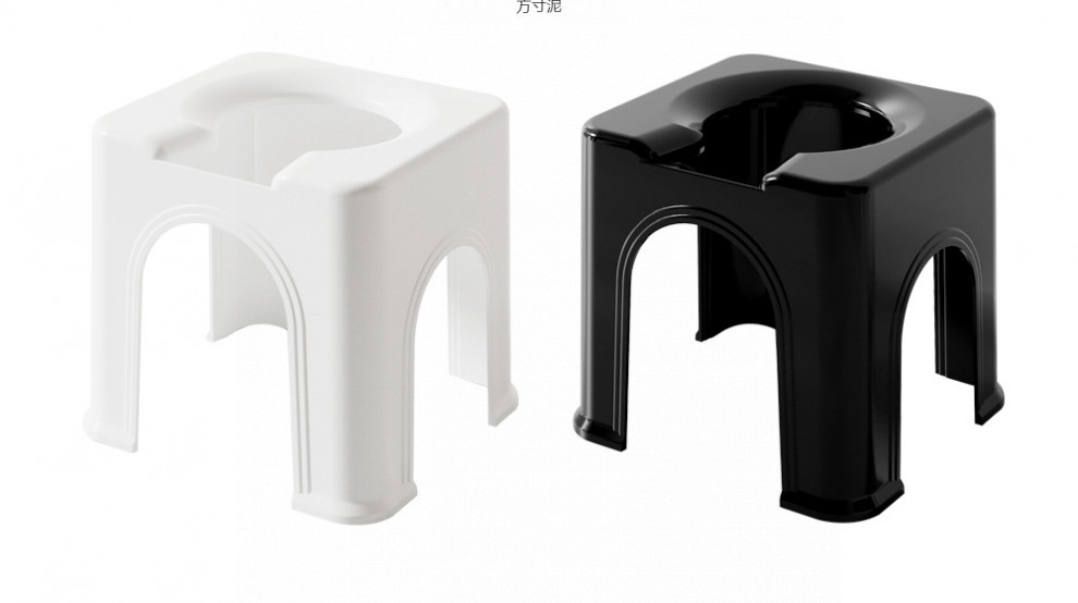 Toilet stool, thickened adult sitting chair, mobile and convenient, wholesale of children's, elderly and pregnant women's toilets undefined