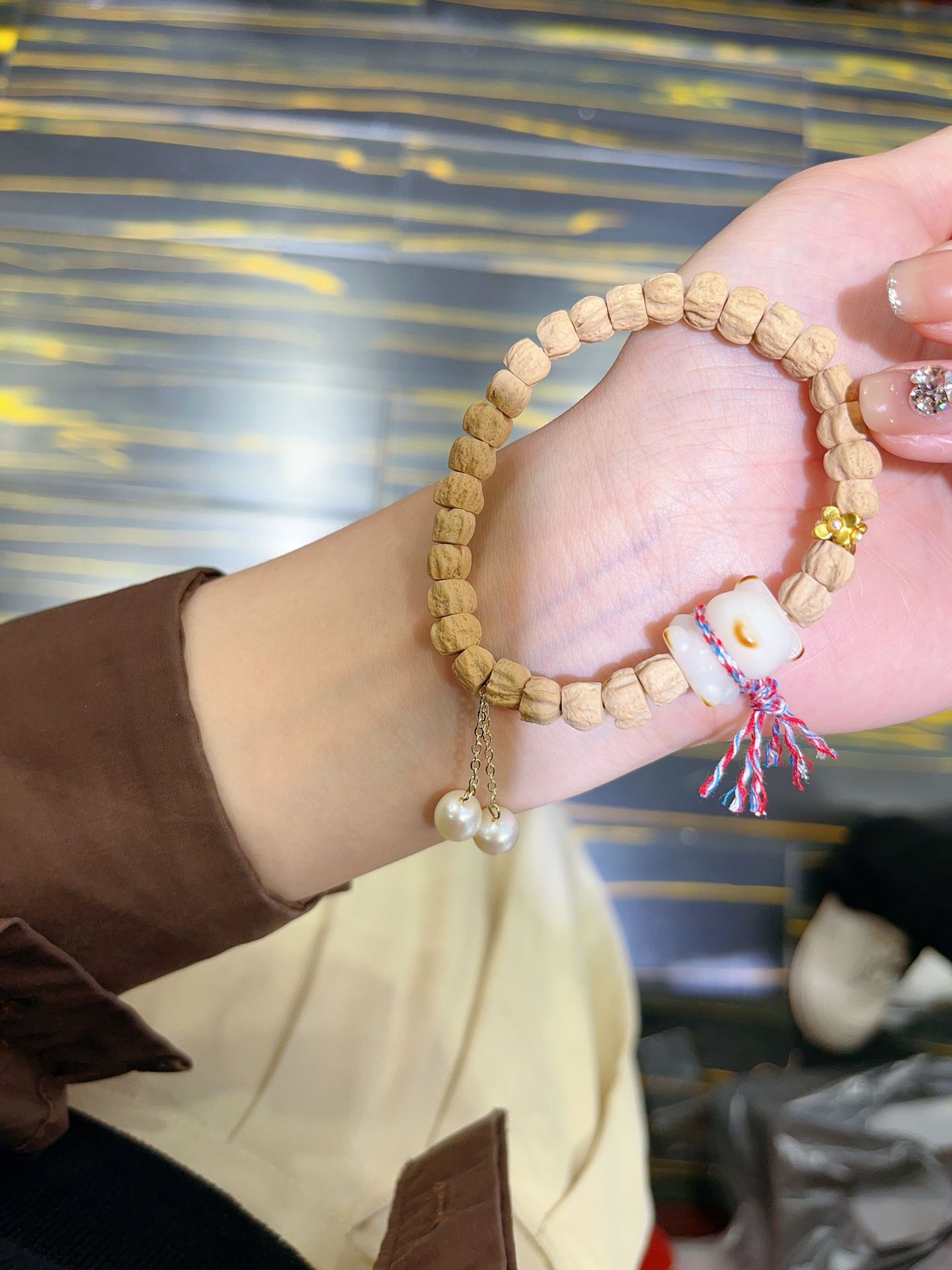 Z-131 文玩 热振寺百香 深坑鬼顔 ネックレス ブレスレット 大阪店激安