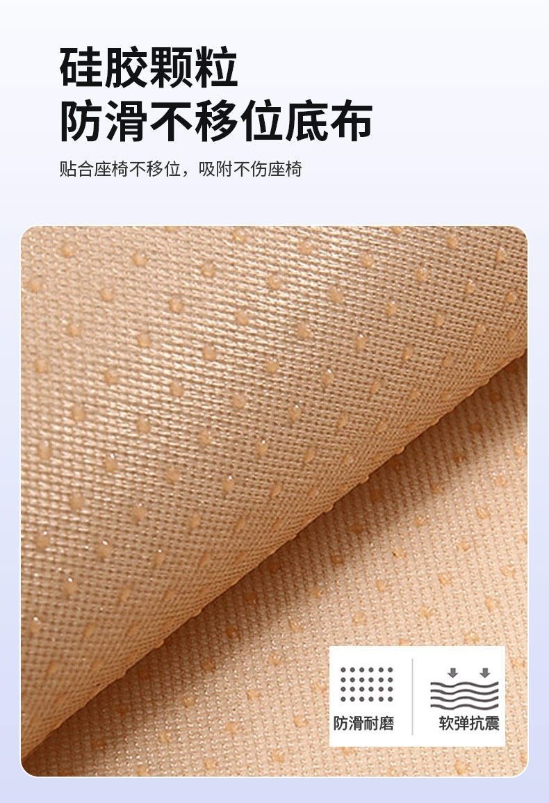 Car seat cushion summer cooling pad wooden bead ventilated seat cushion 3D breathable for all seasons universal truck seat single cushion