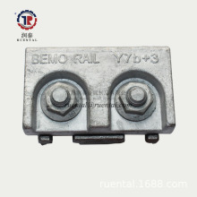 加工：双孔压板 起重机钢轨压板 鱼尾板 焊接双孔压板 压板组合件