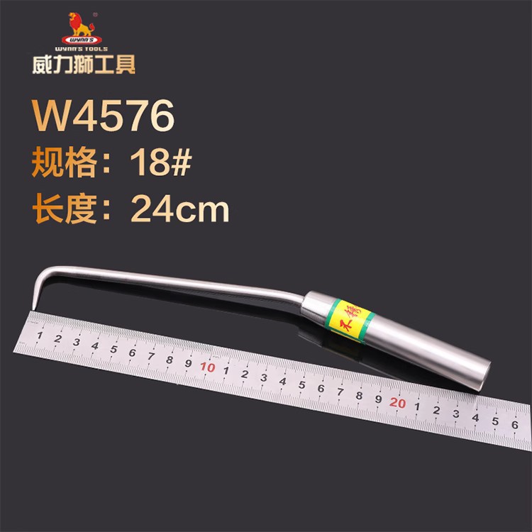 正品威力狮钢筋钩 不锈钢实心钢筋钩 白色扎钩 钢筋扎丝勾 绑扎钩