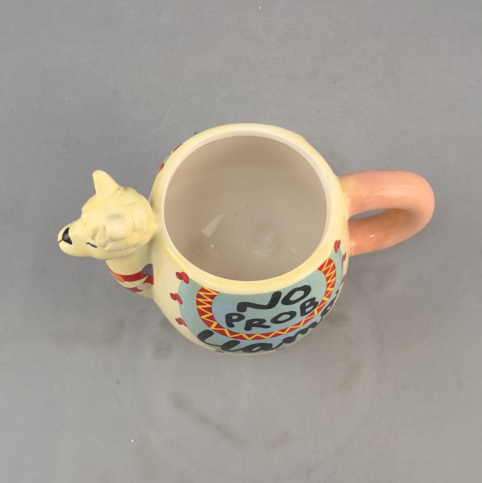 Taza de animales 3D de personalidad creativa Taza de alpaca Taza de agua de alto valor pintada con recuerdos Taza de regalo de cumpleaños