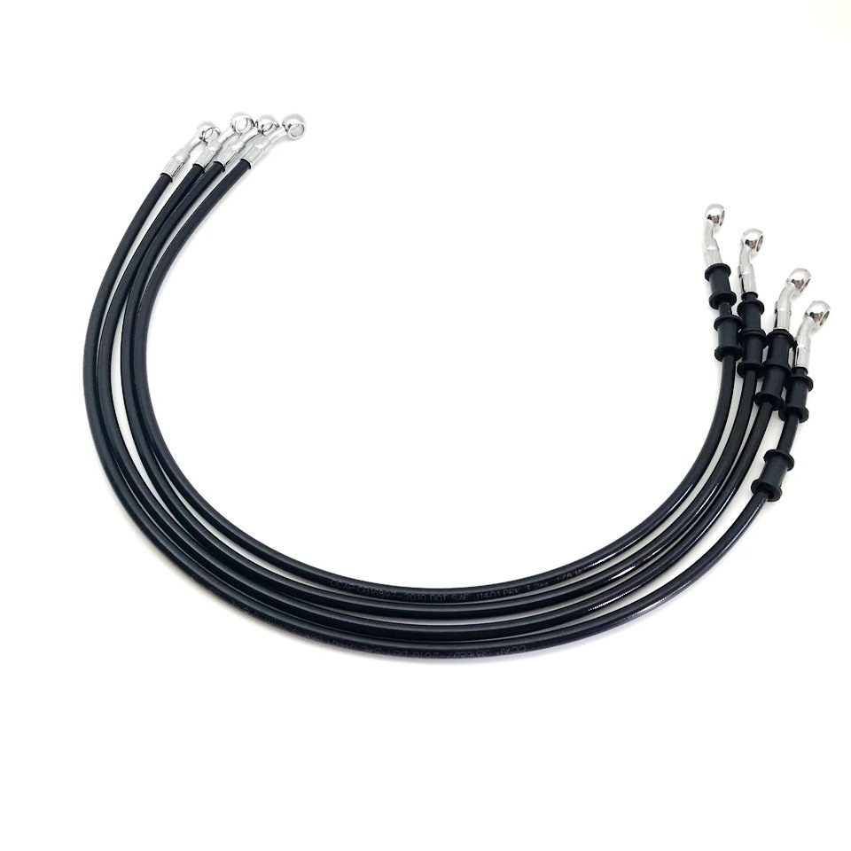 Manufacturers supply 3.2*7.5mm motorcycle disc brake nylon inner core high temperature explosion-proof high pressure brake hose