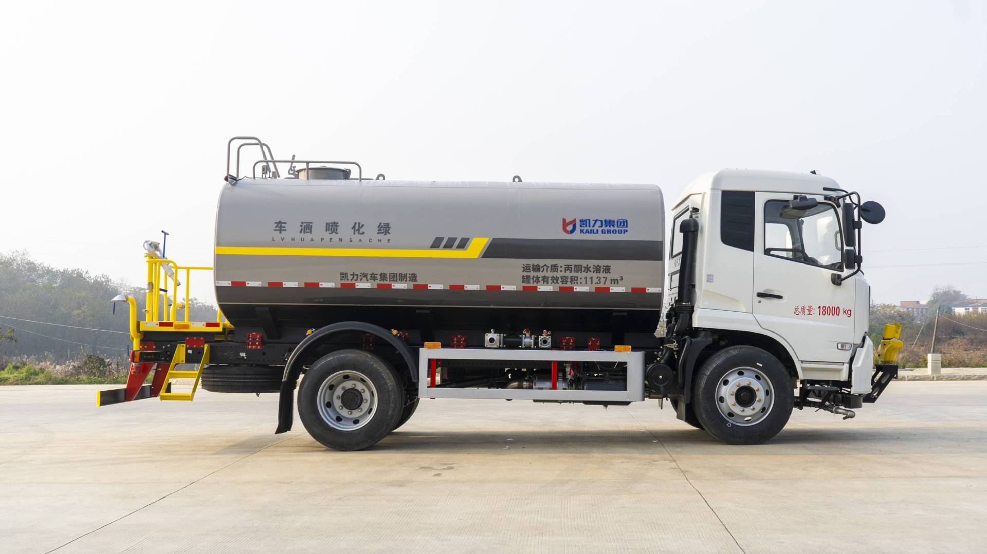 Dongfeng Tianjin 15-Ton Sprinkler Truck, 10-Cubic-Meter Construction Site Water Tanker, 12-Cubic-Meter Spray Truck, Self-Priming and Self-Unloading, Large Quantity of Vehicles Available