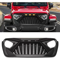Подходит для Jeep Wrangler JL, модифицированные аксессуары, средняя решетка радиатора с легкой броней.