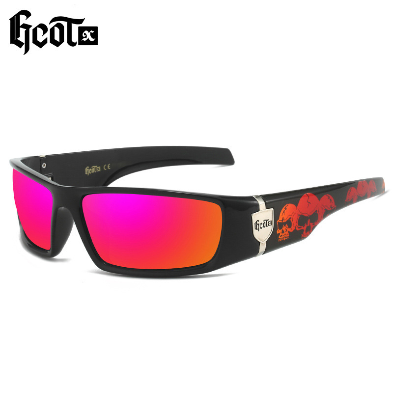 GCOTX Fashion Brand Cacino Locomotive Gangster Style Hip Hop Fashion West Coast Polarized Sunglasses G613