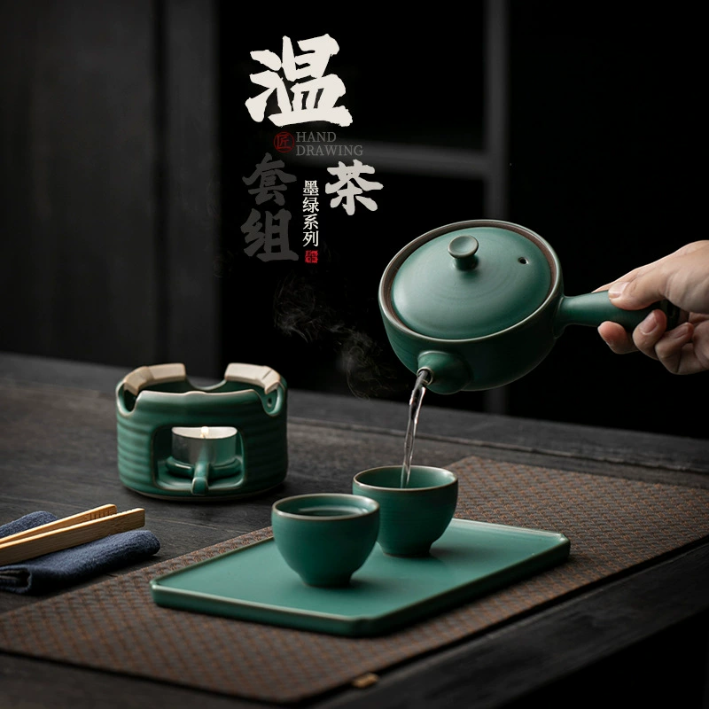 High-end tea set for hotel, light luxury style