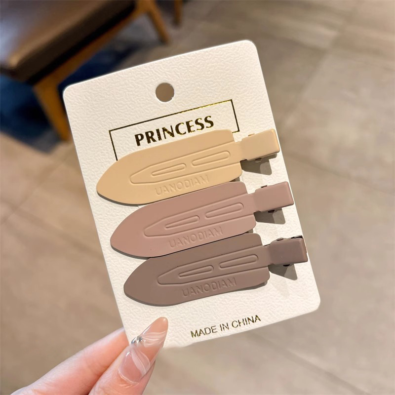 Pin de cabello para mujeres 2025 nuevo pin de cabello lateral frontal frontal frisa pin de cabello sin marcas de maquillaje pin de cabello pin de boca de pato adornamiento