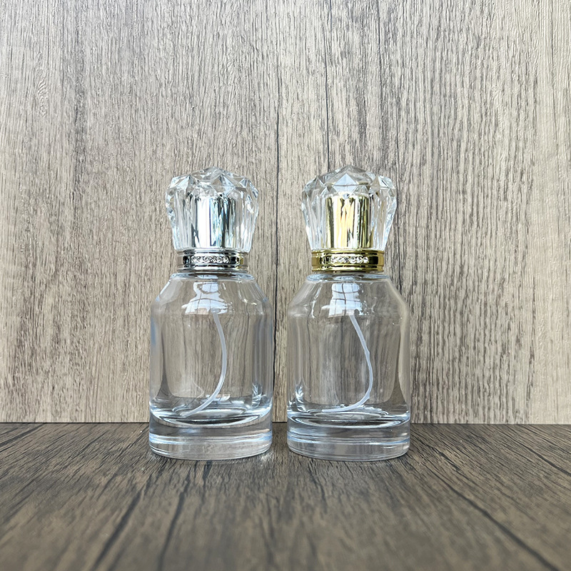 现货YY106-50ml-2卡口可印刷logo香水小样分装香水喷雾便捷空瓶子