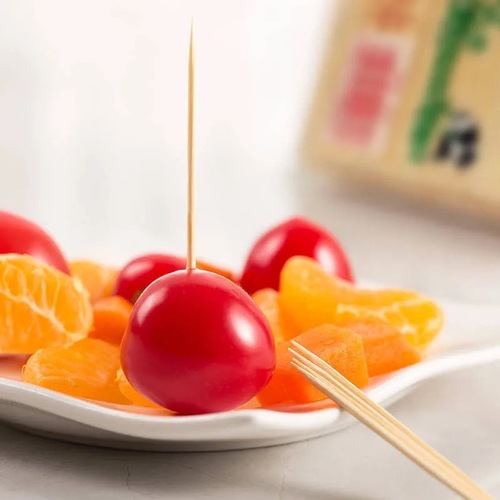 Toothpick household disposable double-headed fine bamboo toothpick high-end toothpick box toothpick artifact hotel fruit pick wholesale