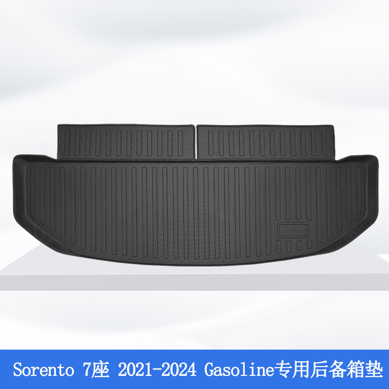 Aplicable a Corea del Sur 23 - 24 Kia Sorento Gasolina 3D todo el tiempo material TPE almohadilla