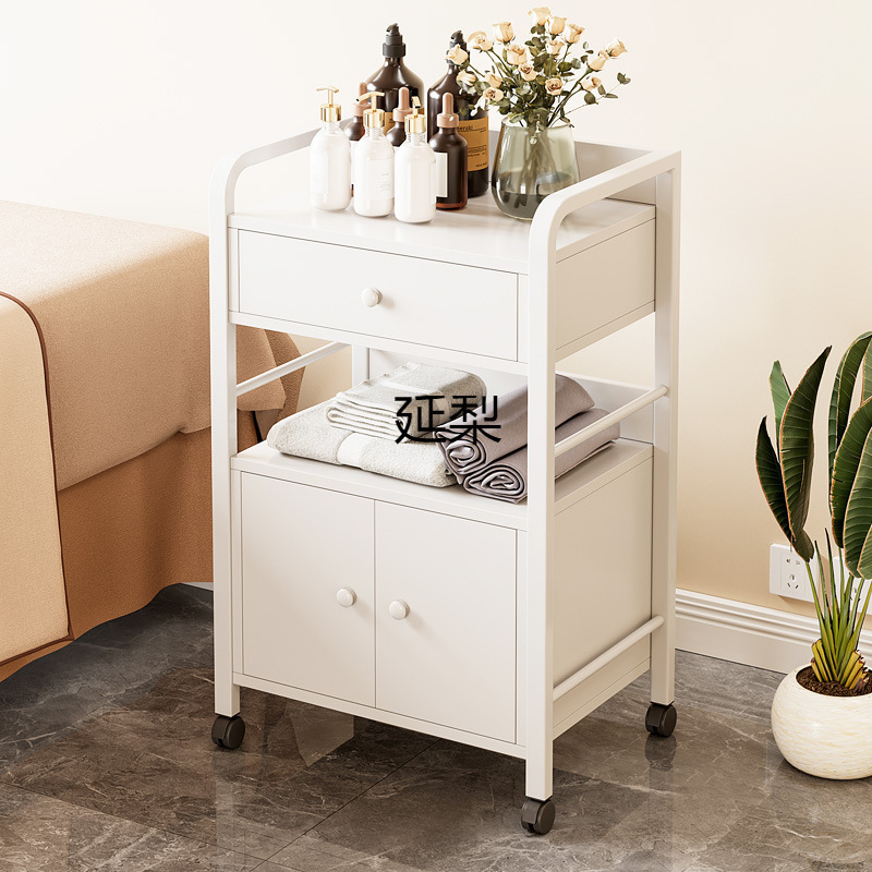 延梨美容院专用小推车美容仪器置物架设备收纳推车多功能可移延梨