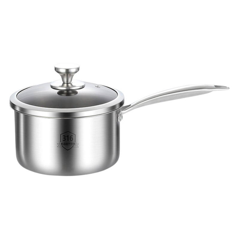 Olla para Comida de Bebé de Acero Inoxidable 304 Antiadherente