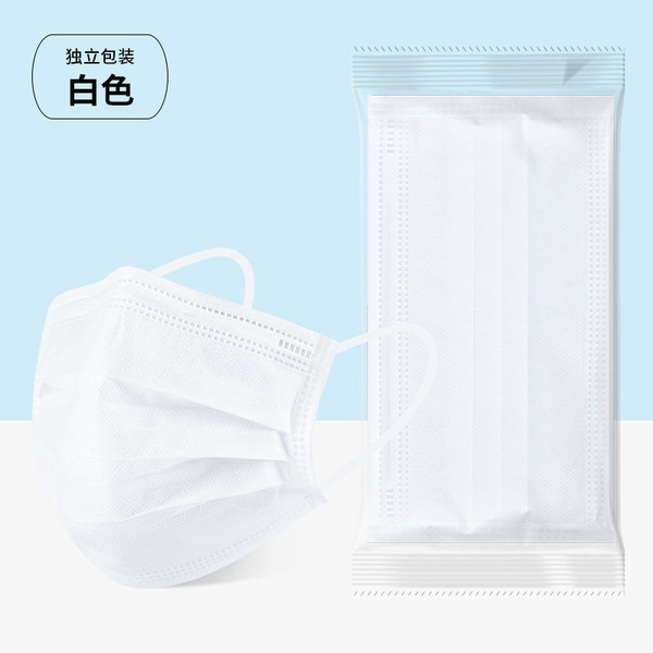 Disposable breathable thin medical mask