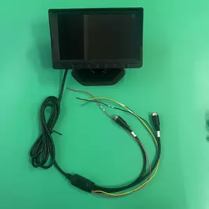 Yük maşını 24V1 ikitərəfli monitorinq qeydedicisi, HD gecə görüntüsü