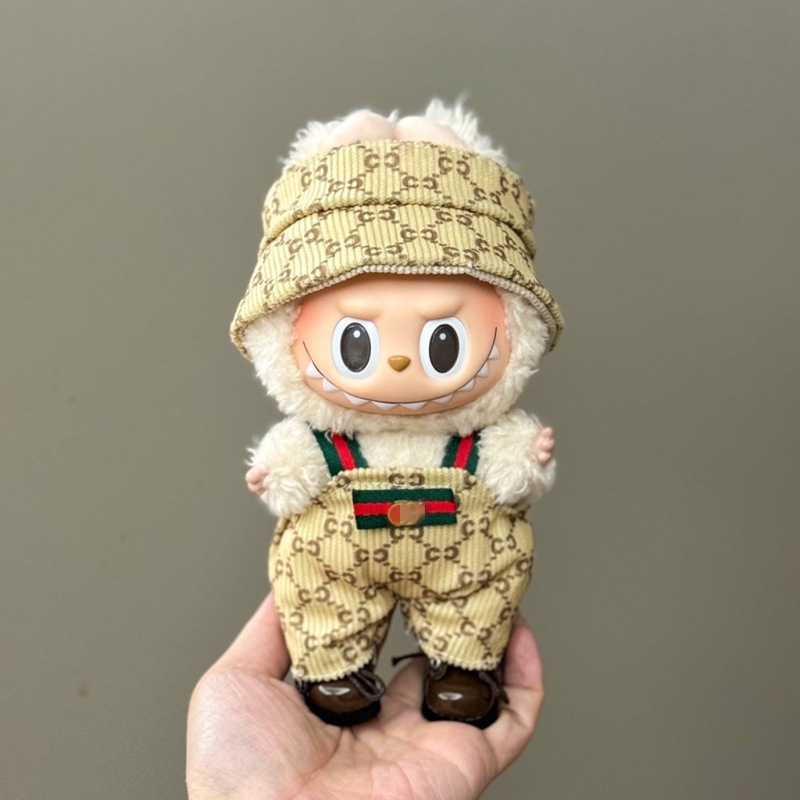 卸売ラブブベビー服 17 センチメートルブラインドボックスペンダント第一世代と第二世代のビニール人形着替えベビー服セット|undefined