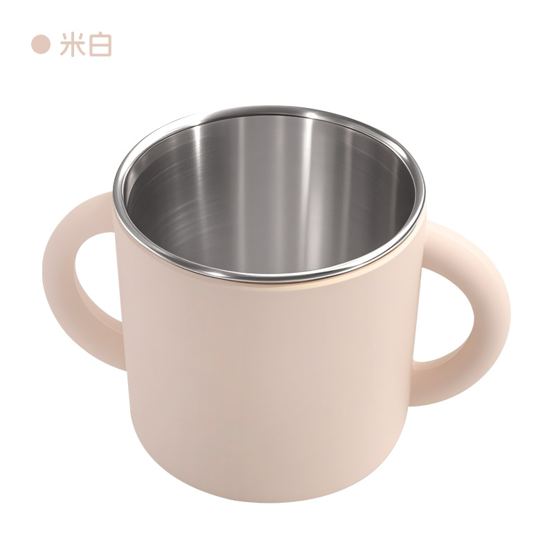 Off-white (stainless steel double ear cup)