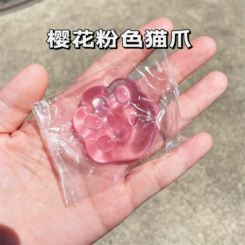 Игрушка Кубик льда Squishy — реалистичная прозрачная слизь для снятия стресса, assorted цветов и размеров