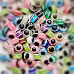 DIY路亞魚眼擋珠5mm6mm8mm德州倒釣釣組魚眼睛亞克力仿真動物眼睛