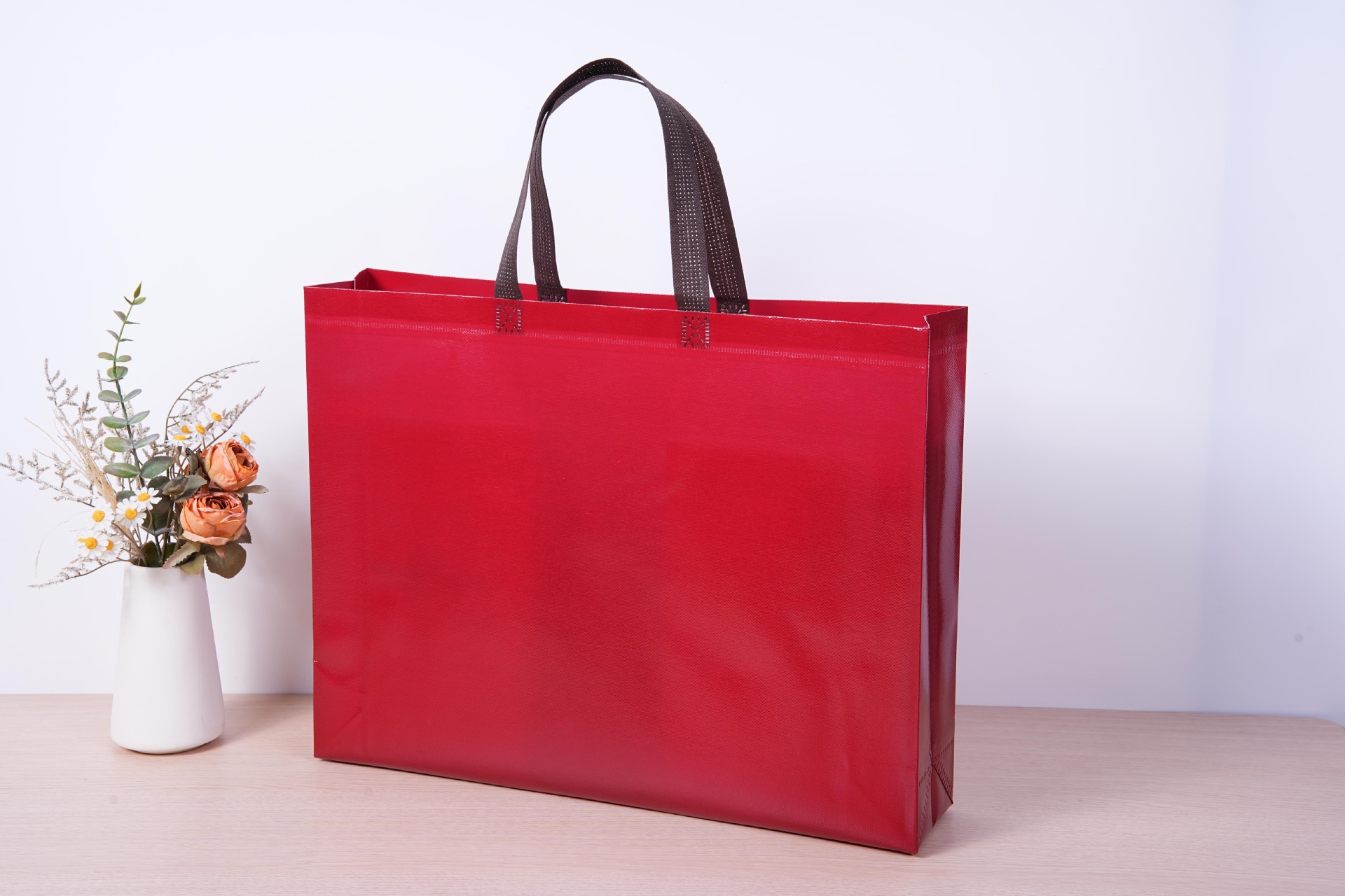 Bolsos de tienda de ropa gran bolsas de compras no tejidas personalizadas Wenchuang bolsas no tejidas personalizadas logotipo