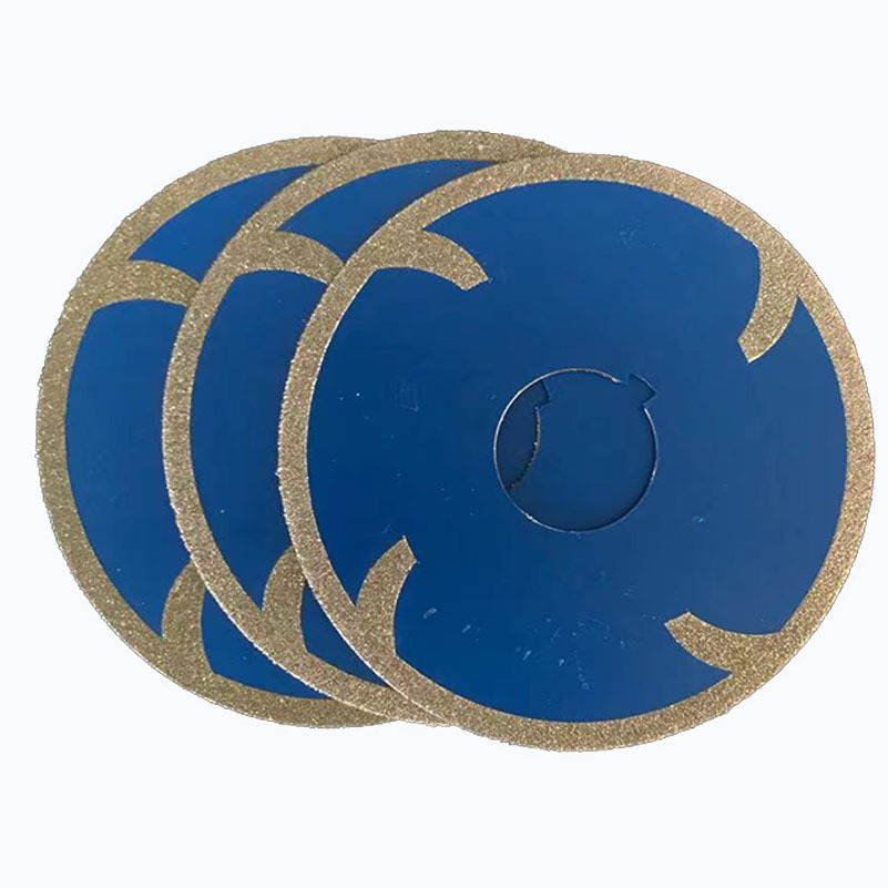 金刚石超薄切割片 不夹锯切割片 粗粒度乃用锯片 电镀金刚石切片