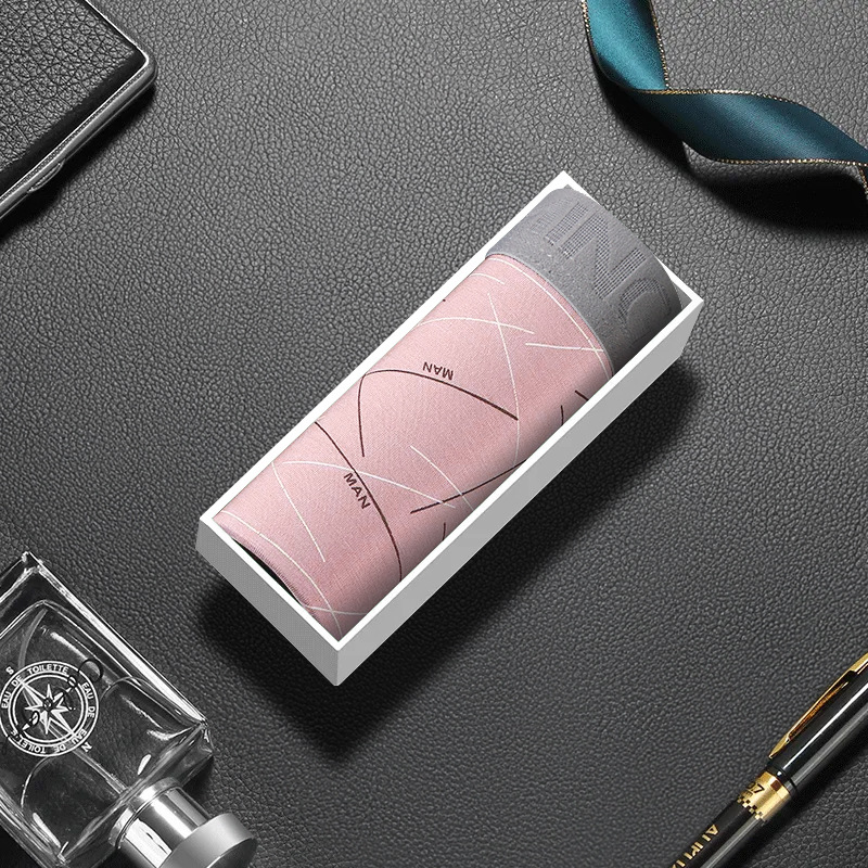 Comercio exterior de algodón de leche de color sólido de alta calidad sin marcas de ropa interior de hombre respirable alta elástica pantalones planos largos sueltos pantalones de calzado