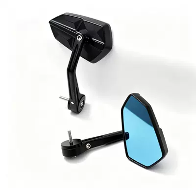 Suitable for No.9 Maverick universal handlebar mirrors, modified mirrors, universal electric vehicle and motorcycle Bafangte rearview mirrors (Other Electric Vehicle Accessories) - anti-glare-blue-glass