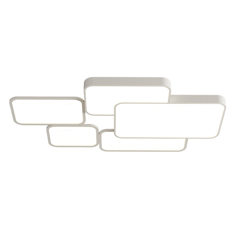 Creativo y simple, iluminación de dormitorio con techo de viento, lámpara de sala de estar, lámpara de comedor de moda, cuatro habitaciones, dos habitaciones, lámpara de casa completa.