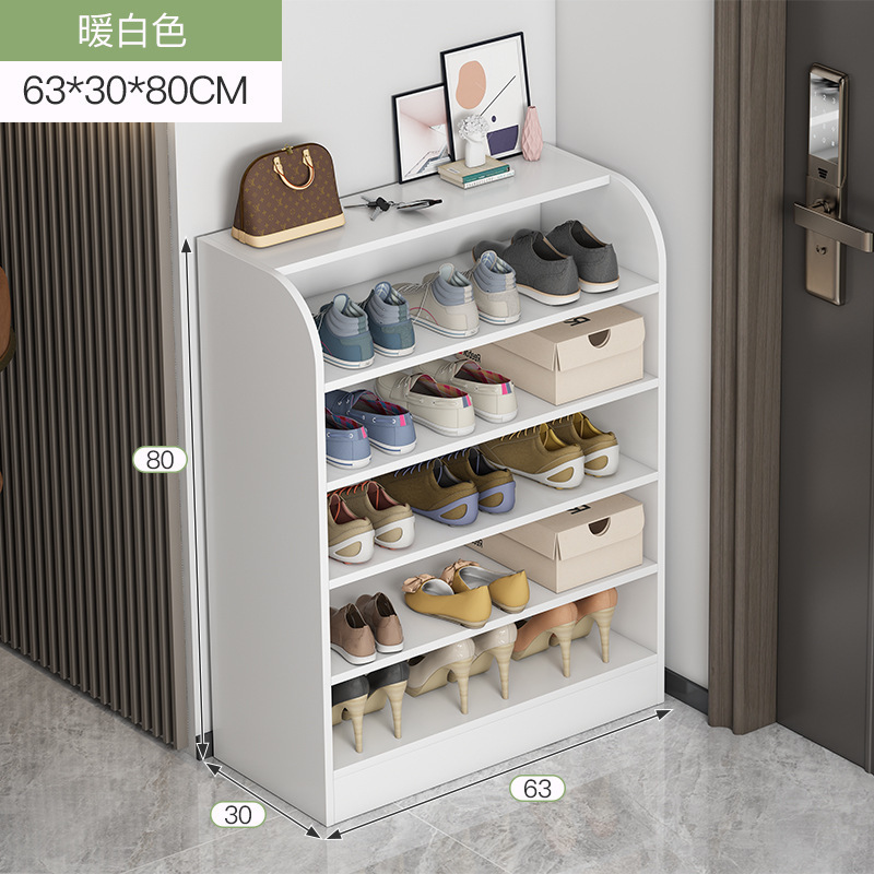 Estante de zapatos estrecho y simple porta armario de zapatos estante de almacenamiento doméstico multicapa de gran capacidad armario de zapatos de almacenamiento económico